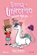 Copertina libro <b>Emma e l'unicorno nei panni degli altri<br></b>(titolo originale o altro titolo: <i>Unicorn of many hats</i>)