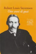 Copertina libro <b>Otto anni di guai<br></b>(titolo originale o altro titolo: <i>A footnote to history : eight years of trouble in Samoa</i>)