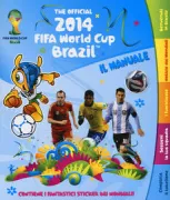 Copertina libro <b>The official 2014 FIFA World Cup Brazil<br></b>(titolo originale o altro titolo: <i>Kid's handbook</i>)