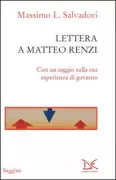 Copertina libro <b>Lettera a Matteo Renzi</b>
