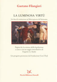 Copertina libro <b>La luminosa virtù</b>