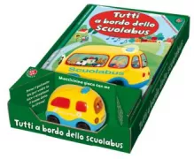 Copertina libro Tutti a bordo dello scuolabus