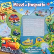 Copertina libro <b>Disegno i mezzi di trasporto</b>