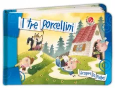 Copertina libro <b>I tre porcellini</b>