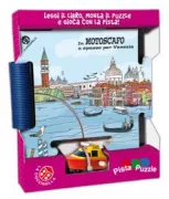 Copertina libro In Motoscafo a spasso per Venezia