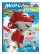 Copertina libro Maxi colorare con sticker