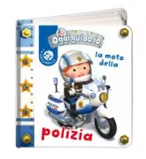 Copertina libro <b>La moto della polizia<br></b>(titolo originale o altro titolo: <i>P'tit garçon : la moto de police de Yannis</i>)