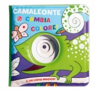 Copertina libro Camaleonte cambia colore!