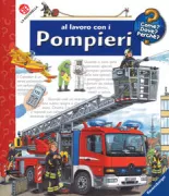 Copertina libro Al lavoro coi pompieri + DVD