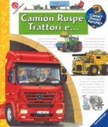 Copertina libro Camion ruspe trattori + DVD