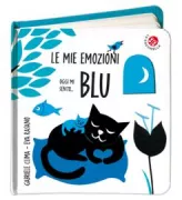Copertina libro <b>Oggi mi sento .. blu<br></b>(titolo originale o altro titolo: <i>Oggi mi sento ... blu</i>)