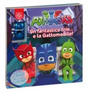 Copertina libro Un fantastico trio e la Gattomobile!