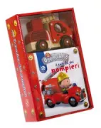 Copertina libro Il camion dei Pompieri Cofanetto Leggo e gioco
