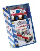Copertina libro L'ambulanza Cofanetto Leggo e gioco