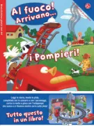 Copertina libro Al fuoco! Arrivano i pompieri!