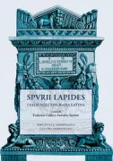 Copertina libro <b>Spurii lapides</b>