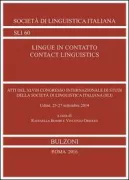 Copertina libro <b>Lingue in contatto</b>