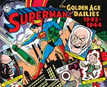 Copertina libro SUPERMAN: LE STRISCE QUOTIDIANE DELLA GOLDEN AGE, VOL. 1 19421944