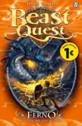 Copertina libro <b>Ferno, il signore del fuoco<br></b>(titolo originale o altro titolo: <i>Ferno, the Fire Dragon</i>)