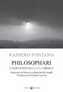 Copertina libro <b>Philosophari e altri scritti di materia ebraica</b>