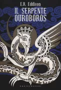 Copertina libro <b>Il serpente Ouroboros<br></b>(titolo originale o altro titolo: <i>The Worm Ouroboros</i>)