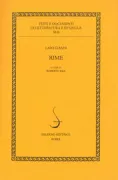 Copertina libro <b>Rime</b>