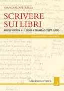 Copertina libro <b>Scrivere sui libri</b>