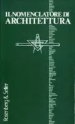 Copertina libro <b>Il nomenclatore di architettura</b>