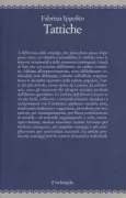 Copertina libro <b>Tattiche</b>