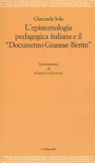 Copertina libro <b>L'epistemologia pedagogica italiana e il Documento Granese-Bertin</b>