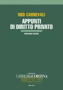 Copertina libro <b>Appunti di diritto privato</b>