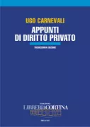 Copertina libro <b>Appunti di diritto privato</b>