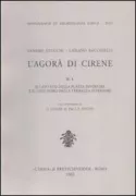 Copertina libro <b>L'agorà di Cirene</b>
