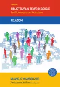 Copertina libro <b>Bibliotecari al tempo di Google</b>