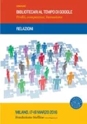 Copertina libro <b>Bibliotecari al tempo di Google</b>