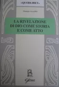 Copertina libro <b>La rivelazione di Dio come storia e come atto</b>