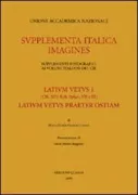 Copertina libro <b>Latium vetus 1</b>