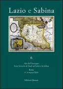 Copertina libro <b>6: Sesto incontro di Studi sul Lazio e la Sabina</b>