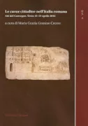 Copertina libro <b>Le curae cittadine nell'Italia romana</b>