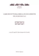 Copertina libro <b>L'architettura greca in Occidente nel 3. secolo a. C</b>