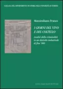 Copertina libro <b>I giorni del vino e del coltello</b>