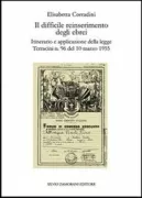 Copertina libro <b>Il difficile reinserimento degli ebrei</b>