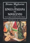 Copertina libro <b>La lingua italiana nel Novecento</b>