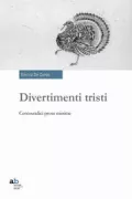 Copertina libro <b>Divertimenti tristi</b>