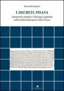 Copertina libro <b>I Decreta pisana</b>