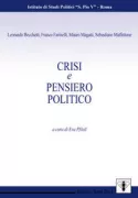 Copertina libro <b>Crisi e pensiero politico</b>