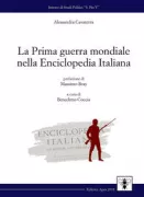 Copertina libro <b>La prima guerra mondiale nella Enciclopedia italiana</b>