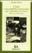 Copertina libro <b>L'Italia è una repubblica democratica che è affondata sul lavoro</b>