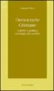 Copertina libro <b>Democrazie cristiane</b>