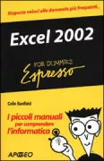 Copertina libro <b>Excel 2002 for dummies espresso<br></b>(titolo originale o altro titolo: <i>Excel 2002 for dummies quick reference</i>)